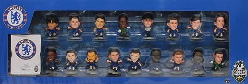 SoccerStarz Chelsea Team Pack 17 Figur (2022/23 Version Classic Kit), Mehrfarbig von SoccerStarz