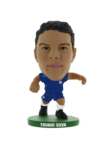 SoccerStarz Chelsea Thiago Silva Home (Classic Kit) / Figuren, Mehrfarbig, S von SoccerStarz