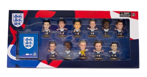 SoccerStarz - England Team Pack 11 Figur (Version 2024) von SoccerStarz