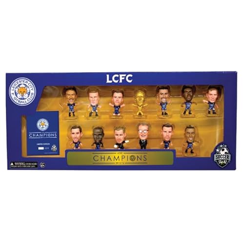 SoccerStarz - Leicester 13 Figure Team Pack (League Winners 2015-16 10 Year Anniversary Re-Release) /Figures von SoccerStarz