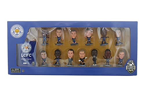 SoccerStarz Leicester Team Pack 13 (Classic Kit Saison 2020/21) /Figuren von SoccerStarz