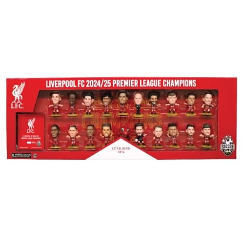 SoccerStarz - Liverpool League Winners Team Pack 20 Figure (2024/25) /Figures von SoccerStarz