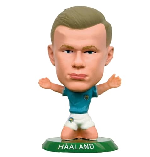 SoccerStarz - Man City Erling Haaland - Heimtrikot (Classic Kit) von SoccerStarz