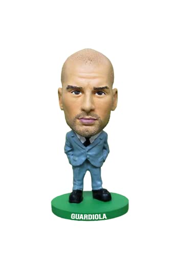 SoccerStarz Man City PEP Guardiola (Anzug), Figuren, 5 cm von SoccerStarz