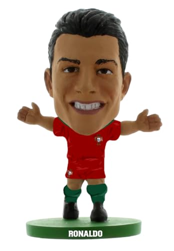 SoccerStarz SOC1264 Portugal Cristiano Ronaldo Home Kit/Figuren, 5 cm, 5 cm von SoccerStarz