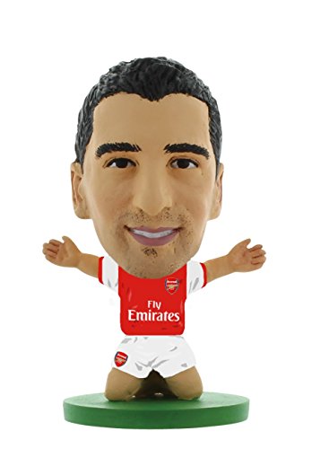 SoccerStarz SOC1294 Arsenal Henrikh Mkhitaryan-Home Kit (2019 Version) /Figuren, Grün von SoccerStarz