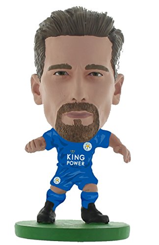 SoccerStarz SOC1305 Football Leicester Adrien Silva-Heimtrikot (Classic) / Figuren, grün von SoccerStarz