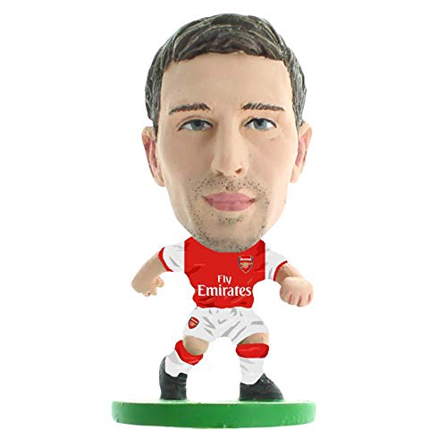 SoccerStarz SOC241 Arsenal Nacho Monreal – Heimtrikot (Classic)/Figuren, grün von SoccerStarz