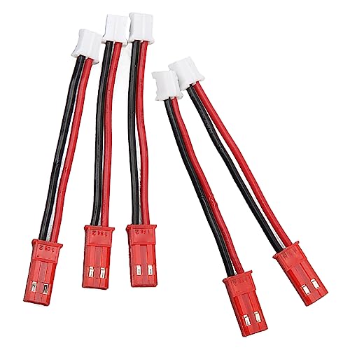 5PCS Ph2.0 2p zu Jst Adapter Kabel Stecker auf Stecker Fernbedienung Batterie Verlängerung Kabel Teile Ersatz für Axial Scx24 1/24 Rc Track Auto von Socobeta