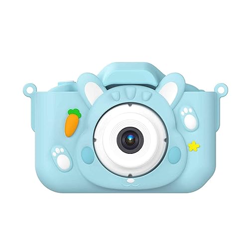 Socueny Kinderkamera, Foto, Videospiel, Fotofilter, Rahmen, Multifunktional, Tragbar, Kamera, Einfach zu Bedienen, Blau von Socueny