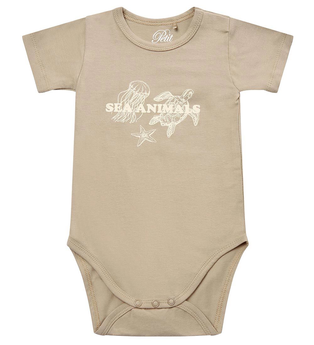 Petit by Sofie Schnoor Body k/ä - Dark Sand - Sofie Schnoor - 1 Jahr (80) - Body K/Ä von Sofie Schnoor