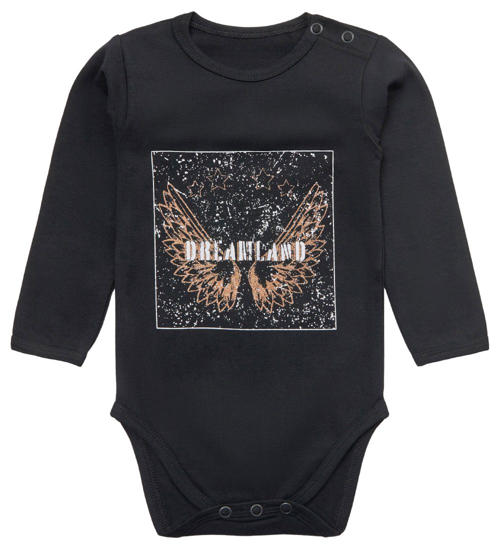Petit by Sofie Schnoor Body l/ä - Dicte - Schwarz m. Print - Sofie Schnoor - 56 - Body L/Ä Petit by Sofie Schnoor Body l/ä - Dicte - Schwarz m. Print - Sofie Schnoor - 56 - Body L/Ä von Sofie Schnoor