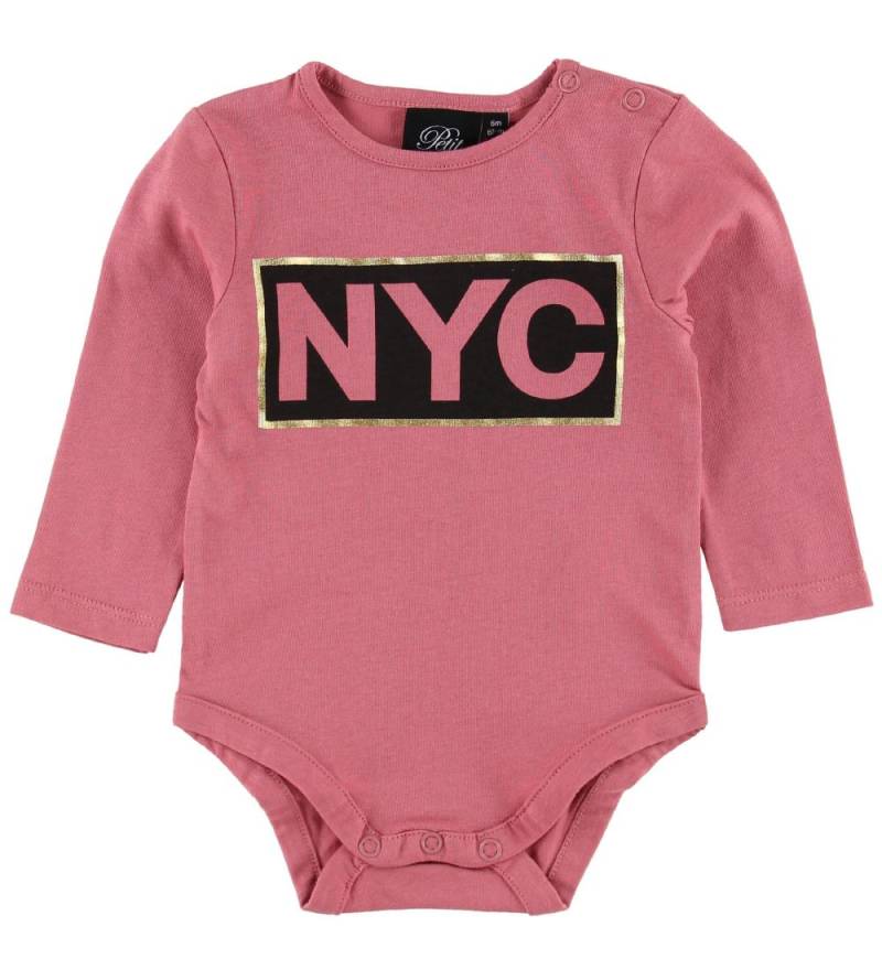Petit by Sofie Schnoor Body l/ä - Dunkel Pink m. NYC - Sofie Schnoor - 56 - Body L/Ä Petit by Sofie Schnoor Body l/ä - Dunkel Pink m. NYC - Sofie Schnoor - 56 - Body L/Ä von Sofie Schnoor