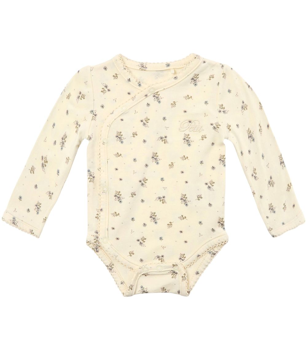 Petit by Sofie Schnoor Wickelbody l/ä - Antique White m. Blume - Sofie Schnoor - 62 - Body L/Ä Petit by Sofie Schnoor Wickelbody l/ä - Antique White m. Blume - Sofie Schnoor - 62 - Body L/Ä von Sofie Schnoor