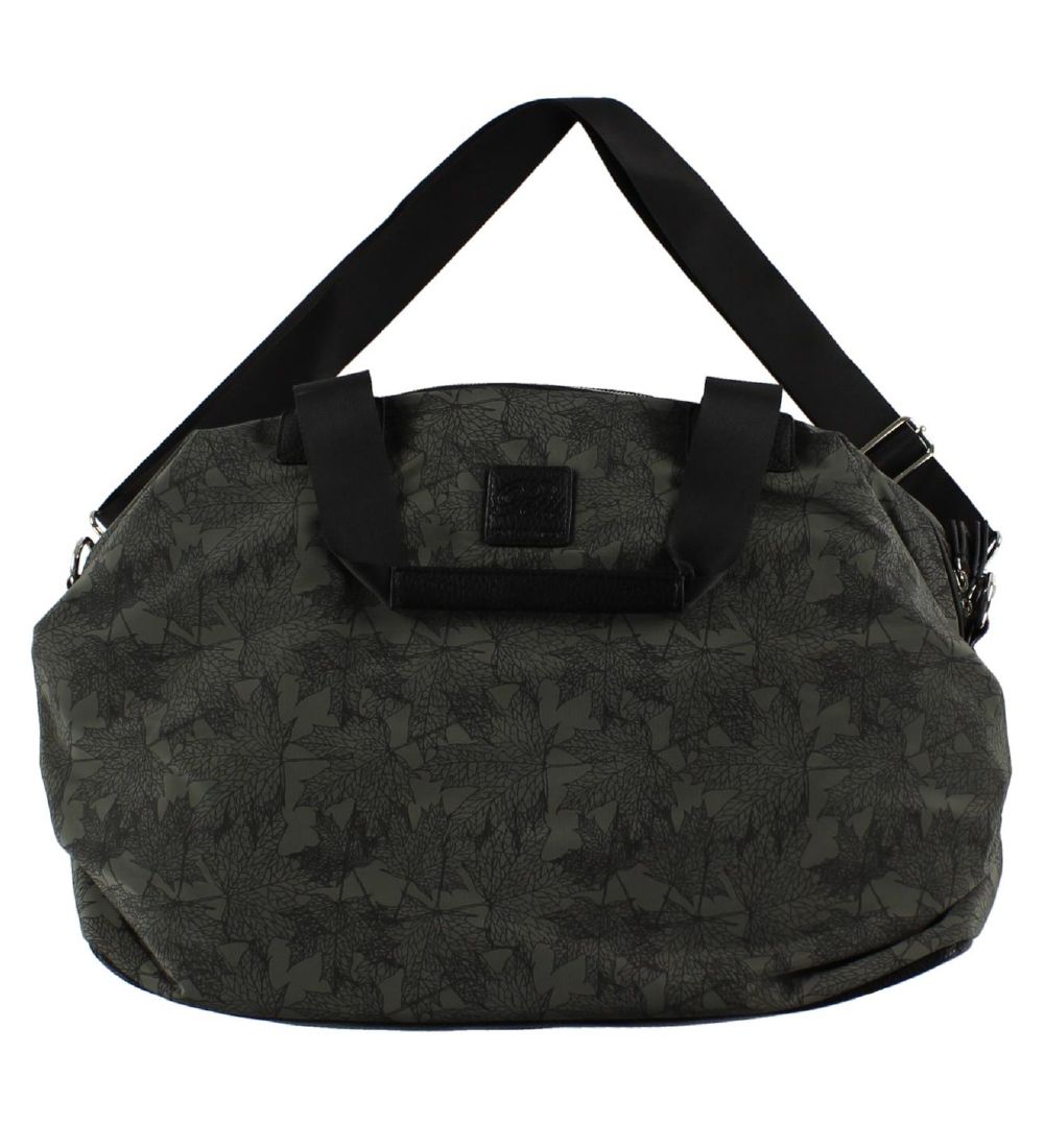 Petit by Sofie Schnoor Wickeltasche - Dunkelgrau m. Blätter - Sofie Schnoor - One Size - Wickeltaschen von Sofie Schnoor