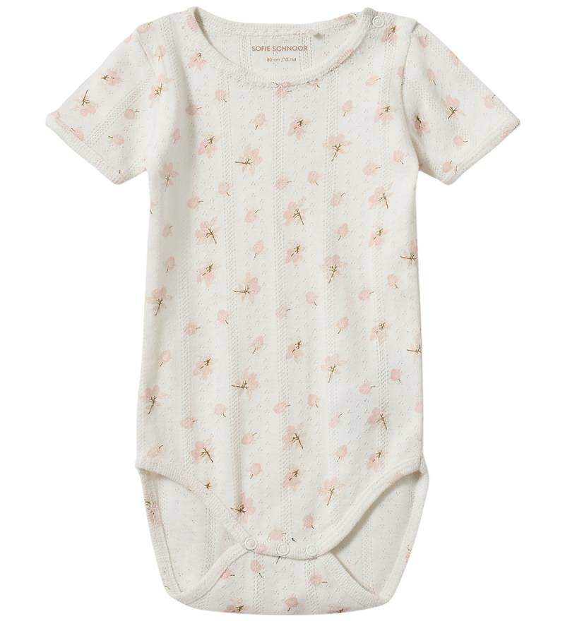 Sofie Schnoor Body k/ä - DicteKB - Off White/Light Pink - Sofie Schnoor - 1 Jahr (80) - Body K/Ä von Sofie Schnoor