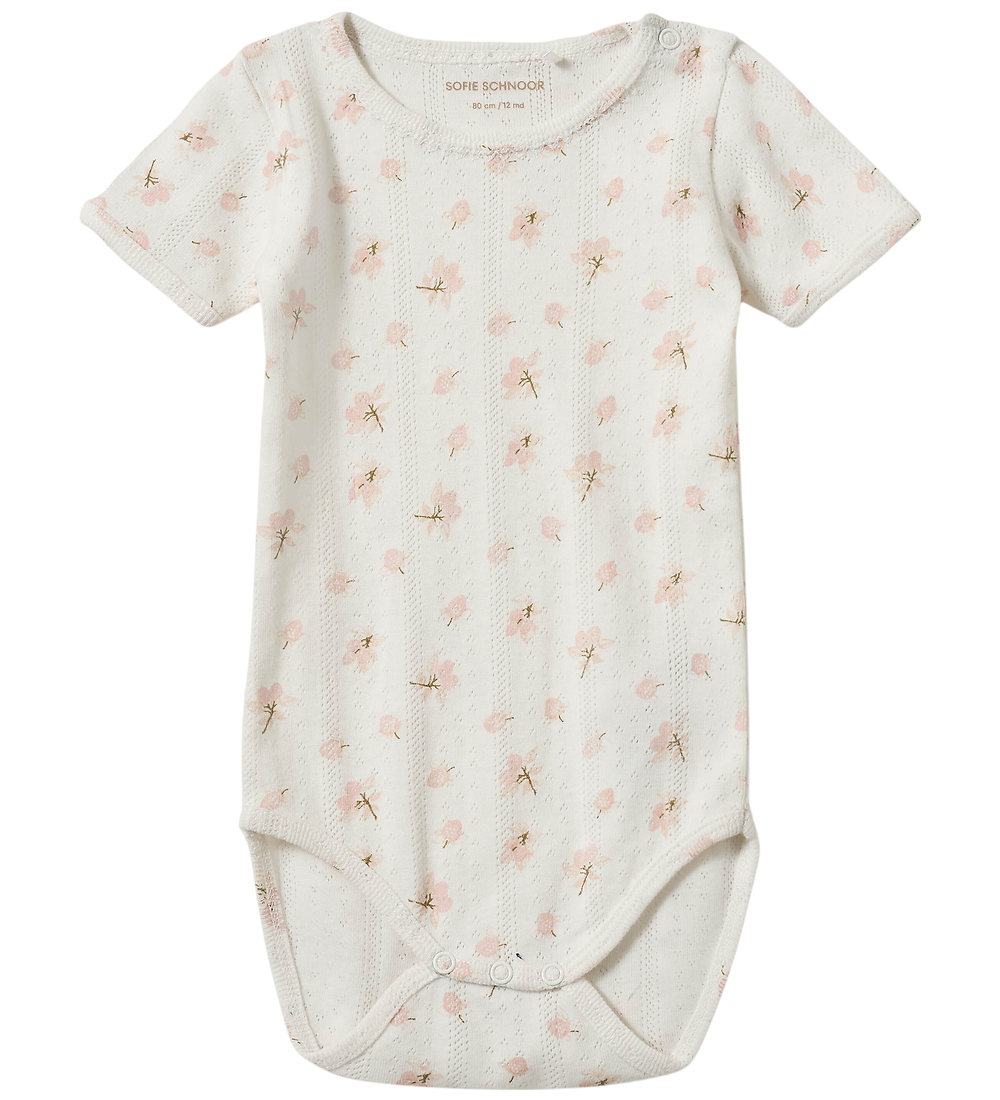 Sofie Schnoor Body k/ä - DicteKB - Off White/Light Pink - Sofie Schnoor - 2 Jahre (92) - Body K/Ä von Sofie Schnoor