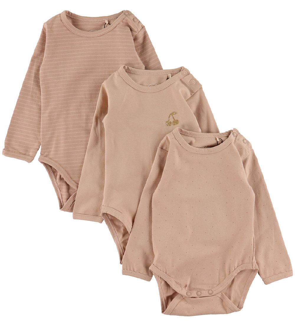 Sofie Schnoor Body l/ä - 3er-Pack - Nougat - Sofie Schnoor - 68 - Body L/Ä Sofie Schnoor Body l/ä - 3er-Pack - Nougat - Sofie Schnoor - 68 - Body L/Ä von Sofie Schnoor