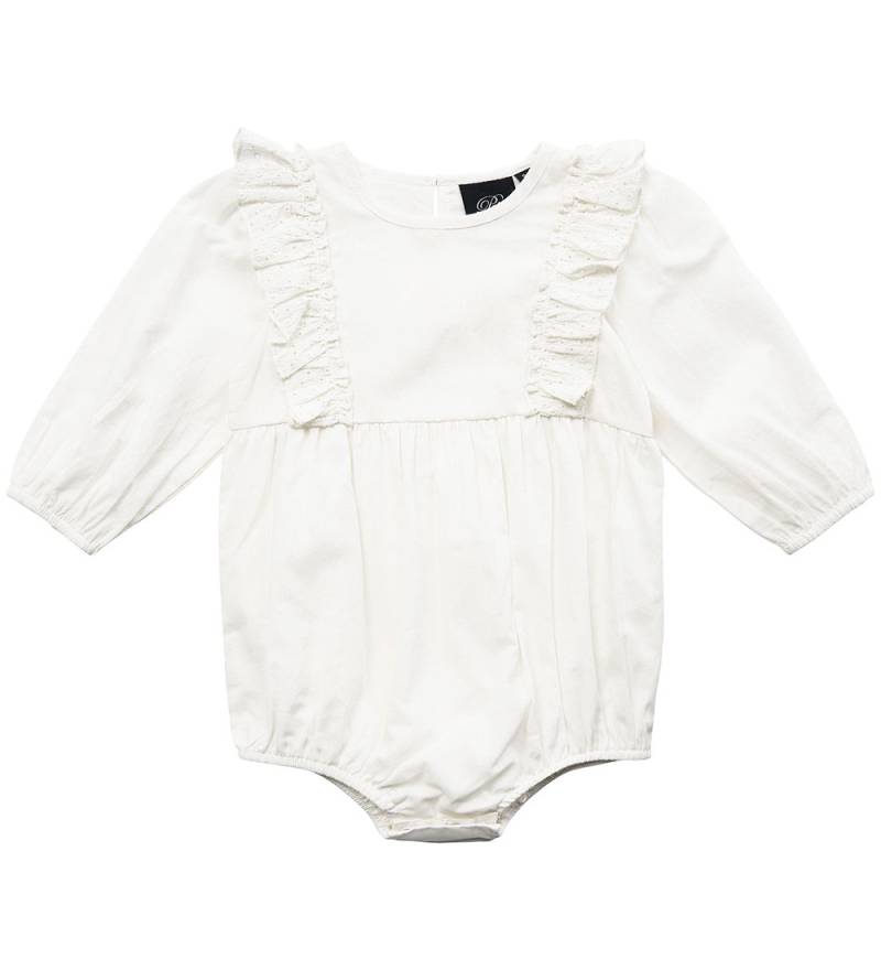 Sofie Schnoor Body l/ä - Antique White m. Rüschen - Sofie Schnoor - 3 Jahre (98) - Body L/Ä von Sofie Schnoor