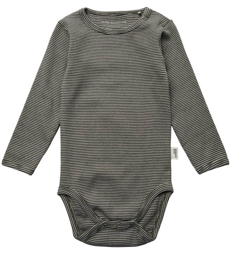 Sofie Schnoor Body l/ä - August - Forest Green m. Streifen - Sofie Schnoor - 56 - Body L/Ä Sofie Schnoor Body l/ä - August - Forest Green m. Streifen - Sofie Schnoor - 56 - Body L/Ä von Sofie Schnoor
