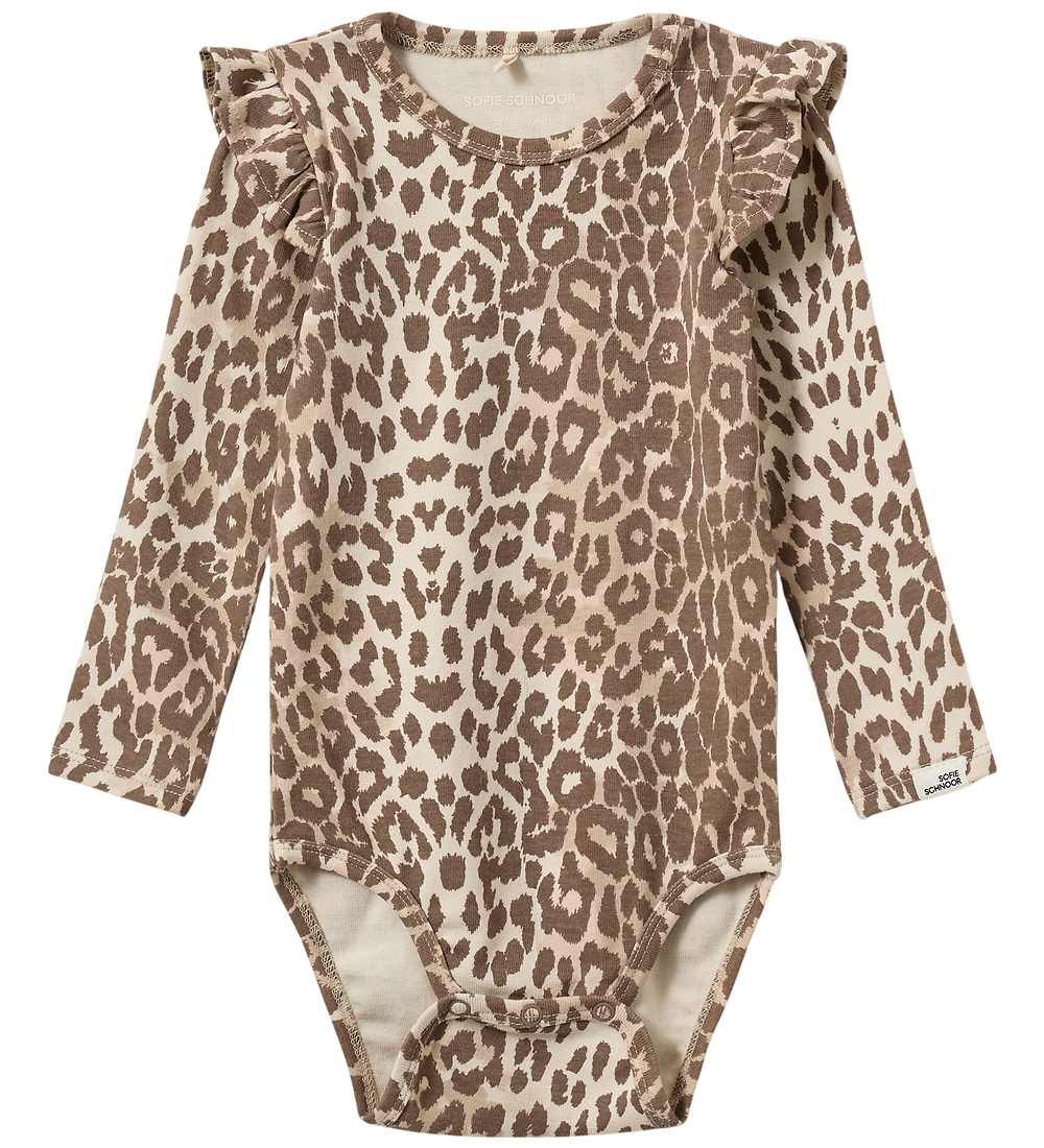 Sofie Schnoor Body l/ä - Baumwolle/Viskose - DicteKB - AOP Beige - Sofie Schnoor - 68 - Body L/Ä Sofie Schnoor Body l/ä - Baumwolle/Viskose - DicteKB - AOP Beige - Sofie Schnoor - 68 - Body L/Ä von Sofie Schnoor