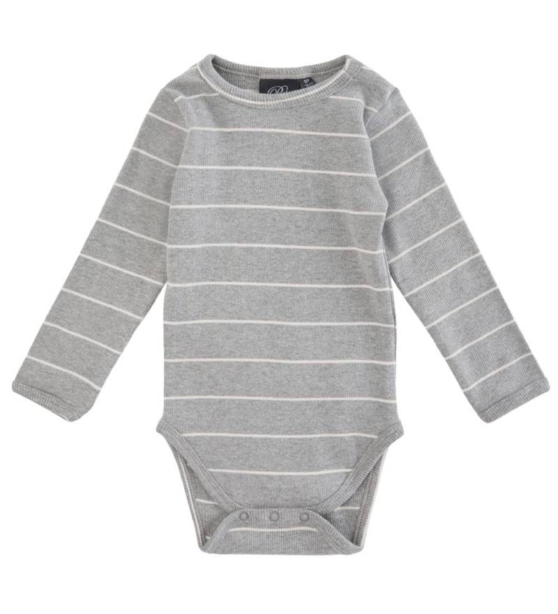 Sofie Schnoor Body l/ä - Gestreift - Grey Melange - Sofie Schnoor - 1 Jahr (80) - Body L/Ä von Sofie Schnoor
