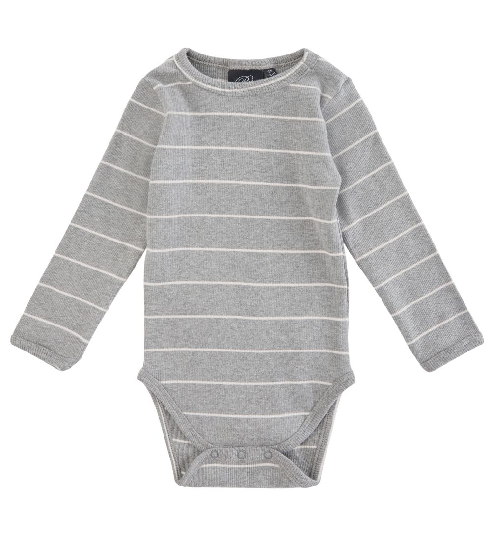 Sofie Schnoor Body l/ä - Gestreift - Grey Melange - Sofie Schnoor - 74 - Body L/Ä Sofie Schnoor Body l/ä - Gestreift - Grey Melange - Sofie Schnoor - 74 - Body L/Ä von Sofie Schnoor