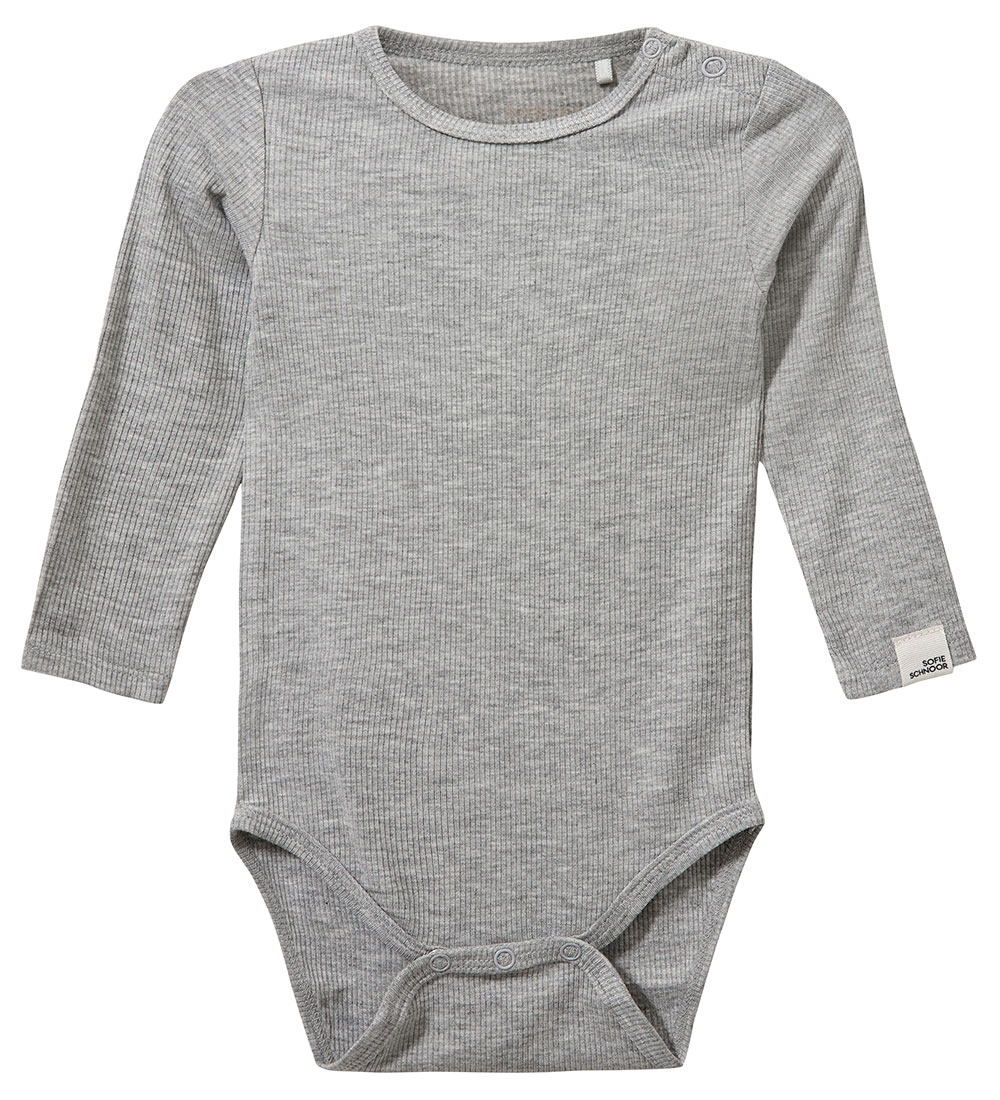 Sofie Schnoor Body l/ä - Rib - DicteSB - Grau Meliert - Sofie Schnoor - 68 - Body L/Ä Sofie Schnoor Body l/ä - Rib - DicteSB - Grau Meliert - Sofie Schnoor - 68 - Body L/Ä von Sofie Schnoor