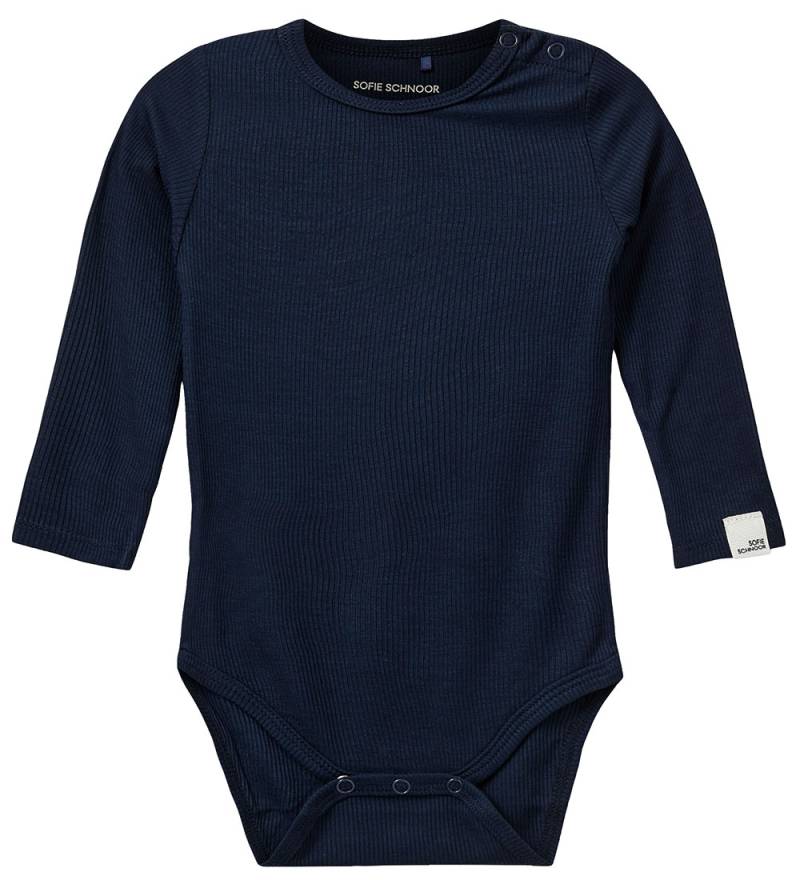 Sofie Schnoor Body l/ä - Rib - DicteSB - Marineblau - Sofie Schnoor - 1½ Jahre (86) - Body L/Ä von Sofie Schnoor