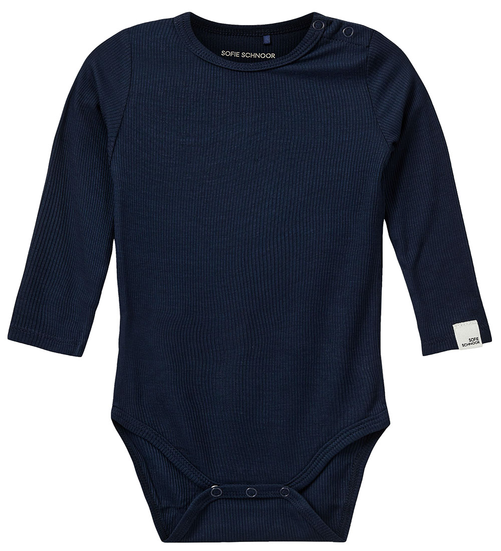 Sofie Schnoor Body l/ä - Rib - DicteSB - Marineblau - Sofie Schnoor - 62 - Body L/Ä Sofie Schnoor Body l/ä - Rib - DicteSB - Marineblau - Sofie Schnoor - 62 - Body L/Ä von Sofie Schnoor