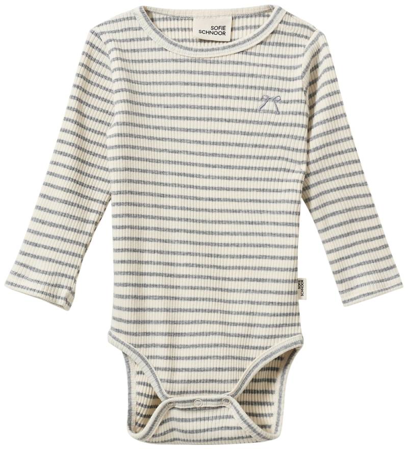 Sofie Schnoor Body l/ä - Rib - DicteSK - Grey Striped - Sofie Schnoor - 68 - Body L/Ä Sofie Schnoor Body l/ä - Rib - DicteSK - Grey Striped - Sofie Schnoor - 68 - Body L/Ä von Sofie Schnoor