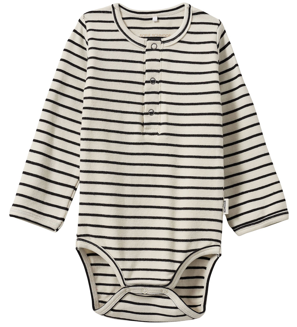 Sofie Schnoor Body l/ä - Samuelsb - Black Striped - Sofie Schnoor - 56 - Body L/Ä Sofie Schnoor Body l/ä - Samuelsb - Black Striped - Sofie Schnoor - 56 - Body L/Ä von Sofie Schnoor