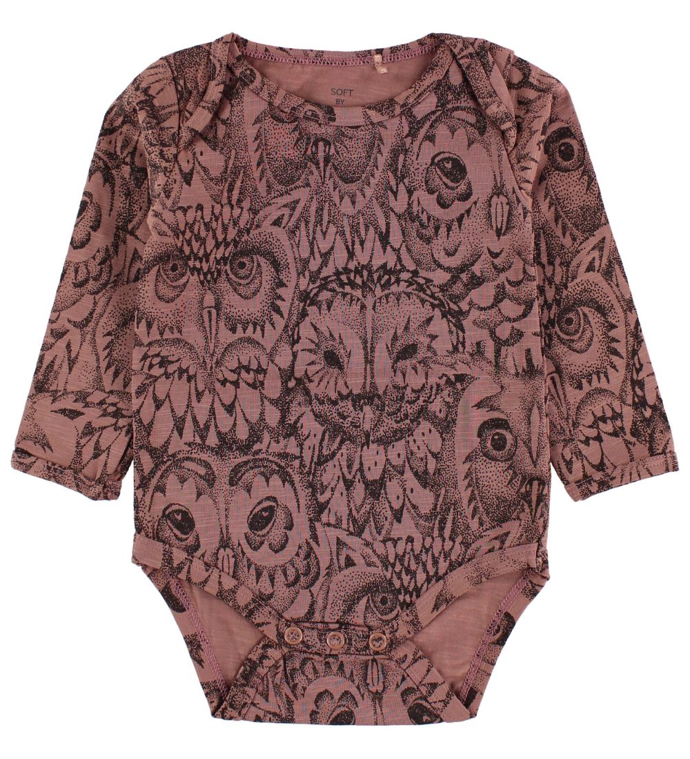 Soft Gallery Body l/ä - Bob - Burlwood m. Eulen - Soft Gallery - 12 mt - Body L/Ä Soft Gallery Body l/ä - Bob - Burlwood m. Eulen - Soft Gallery - 12 mt - Body L/Ä von Soft Gallery