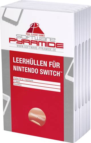 Software Pyramide 31959 Aufbewahrungsbox für Spiele Nintendo Switch von Software Pyramide