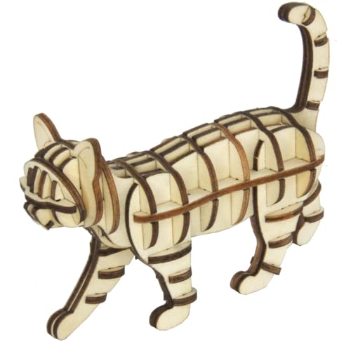 3D Holz Puzzle Katze 3D Holz Puzzle Katze von Sol Expert
