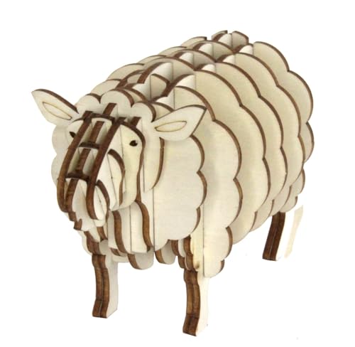 3D Holz Puzzle Schaf 3D Holz Puzzle Schaf von Sol Expert