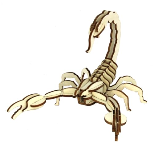 3D Holz Puzzle Skorpion 3D Holz Puzzle Skorpion von Sol Expert