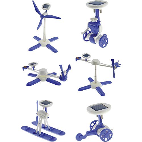 SOL-EXPERT group 46013 - Solarmodelle 6-in-1, Bausatz, blau/weiß SOL-EXPERT group 46013 - Solarmodelle 6-in-1, Bausatz, blau/weiß von Sol Expert