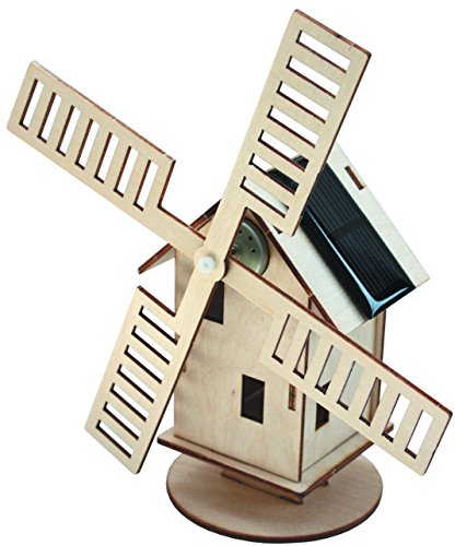 Sol Expert 40009 40009 Solar Windmühle, Braun von Sol Expert