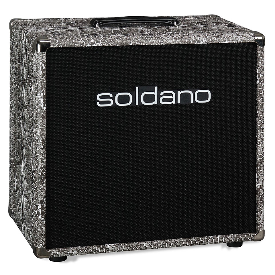 Soldano 112 CLOSED BACK - CUSTOM SNAKE SKIN Box E-Gitarre von Soldano