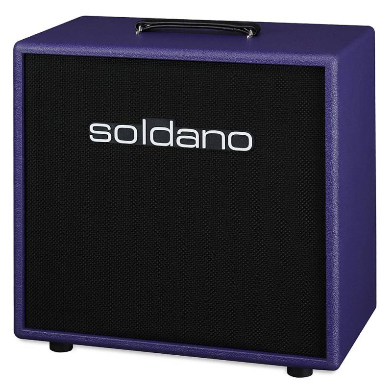 Soldano 112 OPEN BACK - CUSTOM PURPLE Box E-Gitarre von Soldano