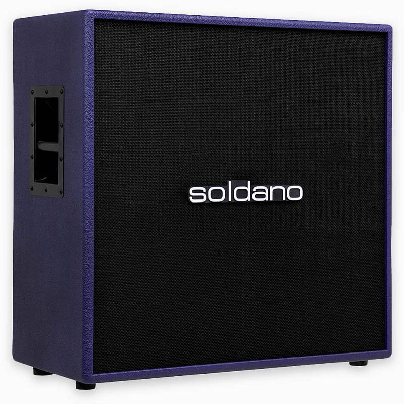 Soldano 412 Straight Purple Tolex Box E-Gitarre von Soldano