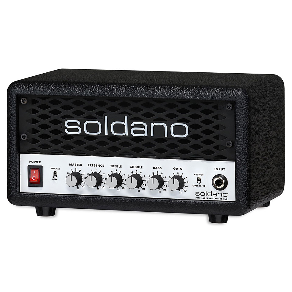 Soldano SLO Mini Super Lead Overdrive Topteil E-Gitarre von Soldano