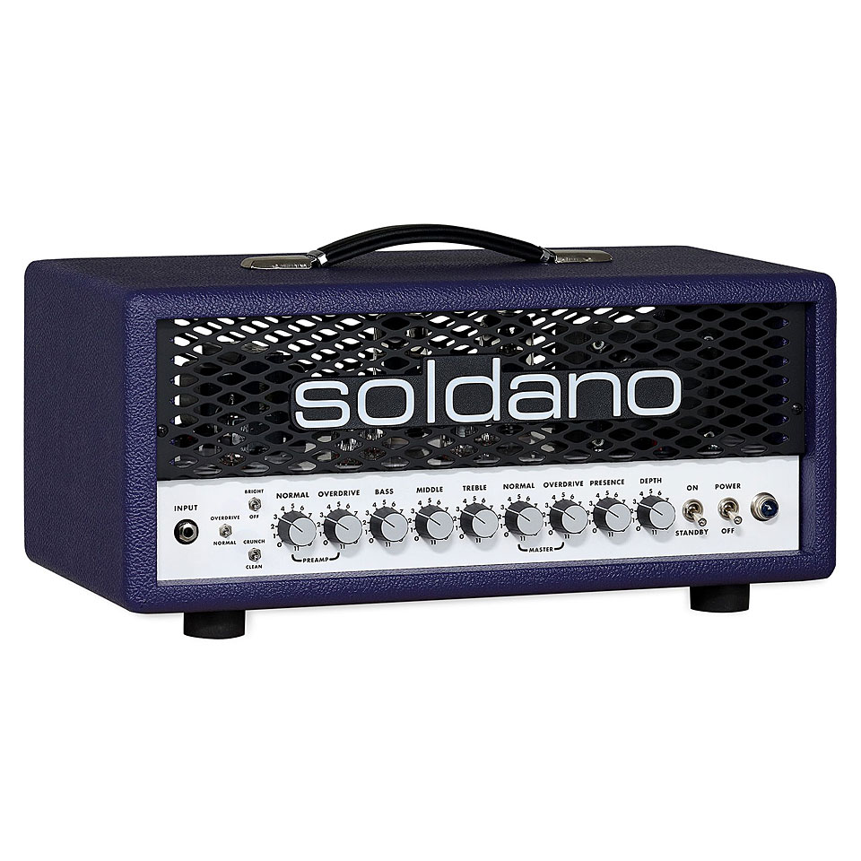 Soldano SLO-30 Custom Purple Topteil E-Gitarre von Soldano