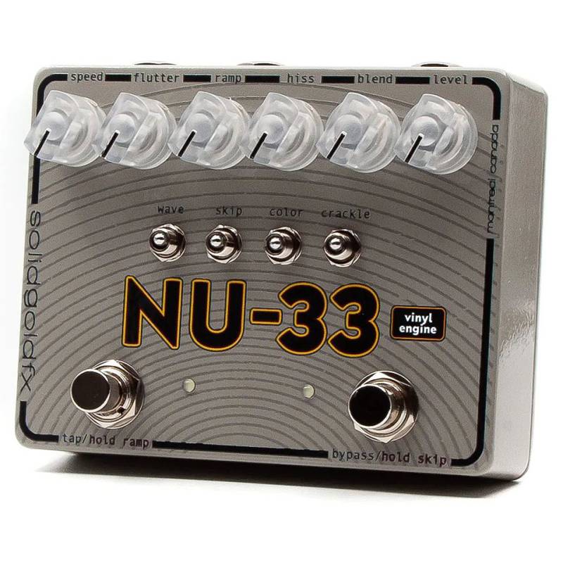 SolidGoldFX NU-33 Effektgerät E-Gitarre von SolidGoldFX