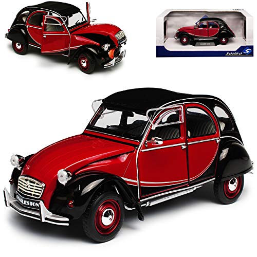 Citroen 2CV 6 Rot Braun mit Schwarz Charleston Ente 1949-1990 1/18 Solido Modell Auto mit individiuellem Wunschkennzeichen Citroen 2CV 6 Rot Braun mit Schwarz Charleston Ente 1949-1990 1/18 Solido Modell Auto mit individiuellem Wunschkennzeichen von Solido Citroen