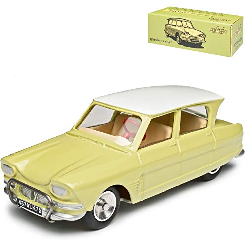 Citroen AMI 6 Beige Gelb Weisses Dach 1961-1969 1/43 Solido Modell Auto Citroen AMI 6 Beige Gelb Weisses Dach 1961-1969 1/43 Solido Modell Auto von Solido Citroen