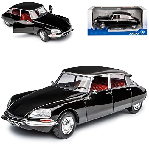 Solido Citroen Citroen DS D Special Limousine Schwarz 1/18 Solido Modell Auto mit individiuellem Wunschkennzeichen Solido Citroen Citroen DS D Special Limousine Schwarz 1/18 Solido Modell Auto mit individiuellem Wunschkennzeichen von Solido Citroen