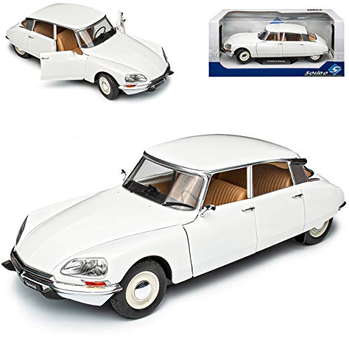 Citroen DS D Special Limousine Weiss 1/18 Solido Modell Auto mit individiuellem Wunschkennzeichen Citroen DS D Special Limousine Weiss 1/18 Solido Modell Auto mit individiuellem Wunschkennzeichen von Solido Citroen