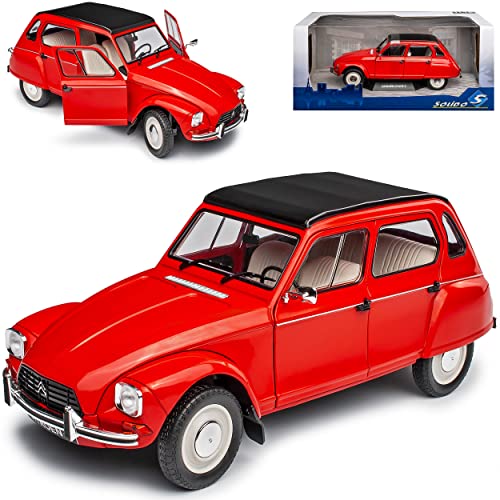 Citroen Dyane 6 Rot 5 Türer 1967-1984 1/18 Solido Modell Auto mit individiuellem Wunschkennzeichen Citroen Dyane 6 Rot 5 Türer 1967-1984 1/18 Solido Modell Auto mit individiuellem Wunschkennzeichen von Solido Citroen